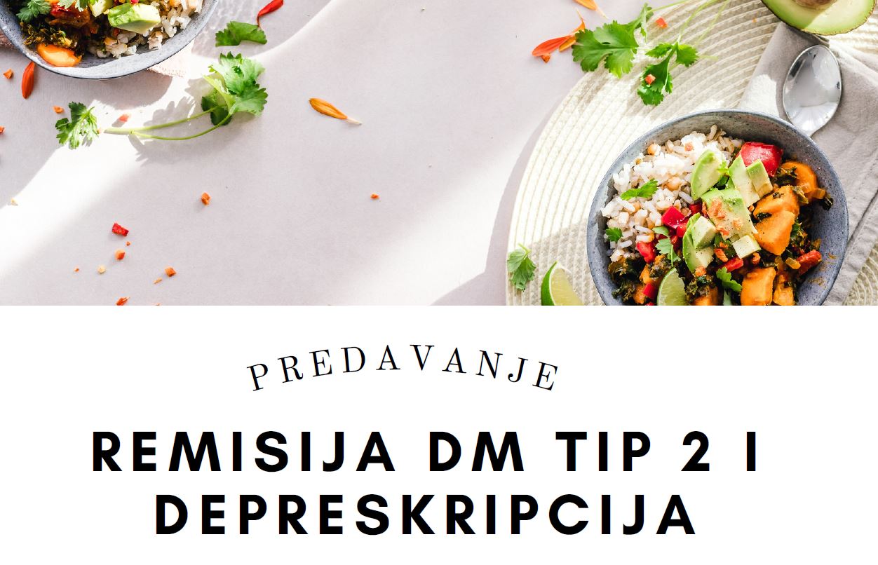 Predavanje: Remisija DM tip 2 i depreskripcija 